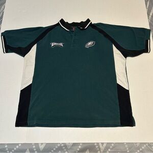 Philadelphia Eagles NFL Football Embroidered Polo Shirt